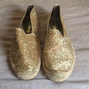 Espadrilles Rebecca Minkoff Gold